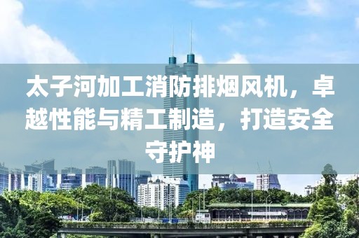 太子河加工消防排烟风机，卓越性能与精工制造，打造安全守护神